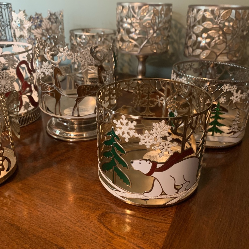 Assorted Bath and Bodywork’s Candle Holders   PICK ANY THREE - Picture 2 of 15